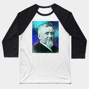 George Pullman Portrait | George Pullman Artwork 6 Baseball T-Shirt